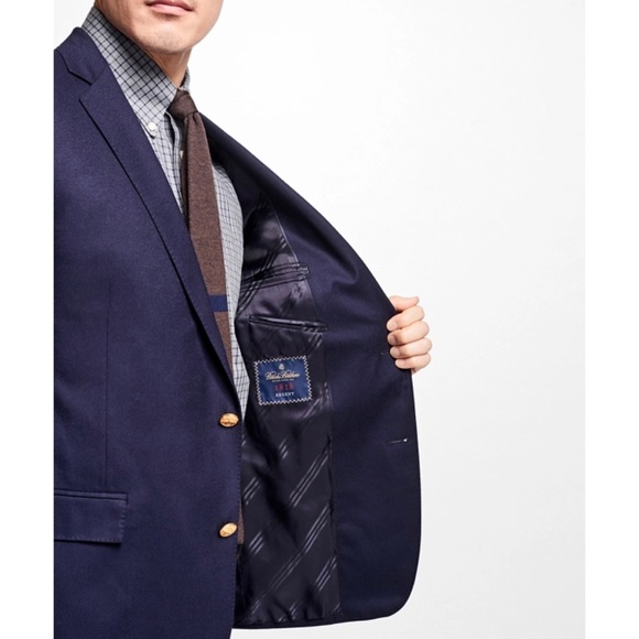 🎉HP | Brooks Brothers Regent Doeskin Wool Blazer - Picture 5 of 14